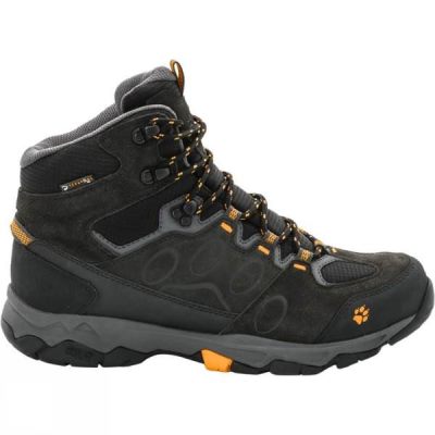 Botas Jack Wolfskin MTN Attack 5 Texapore Mid Hombre - Gris Oscuro - Chile CTO917638